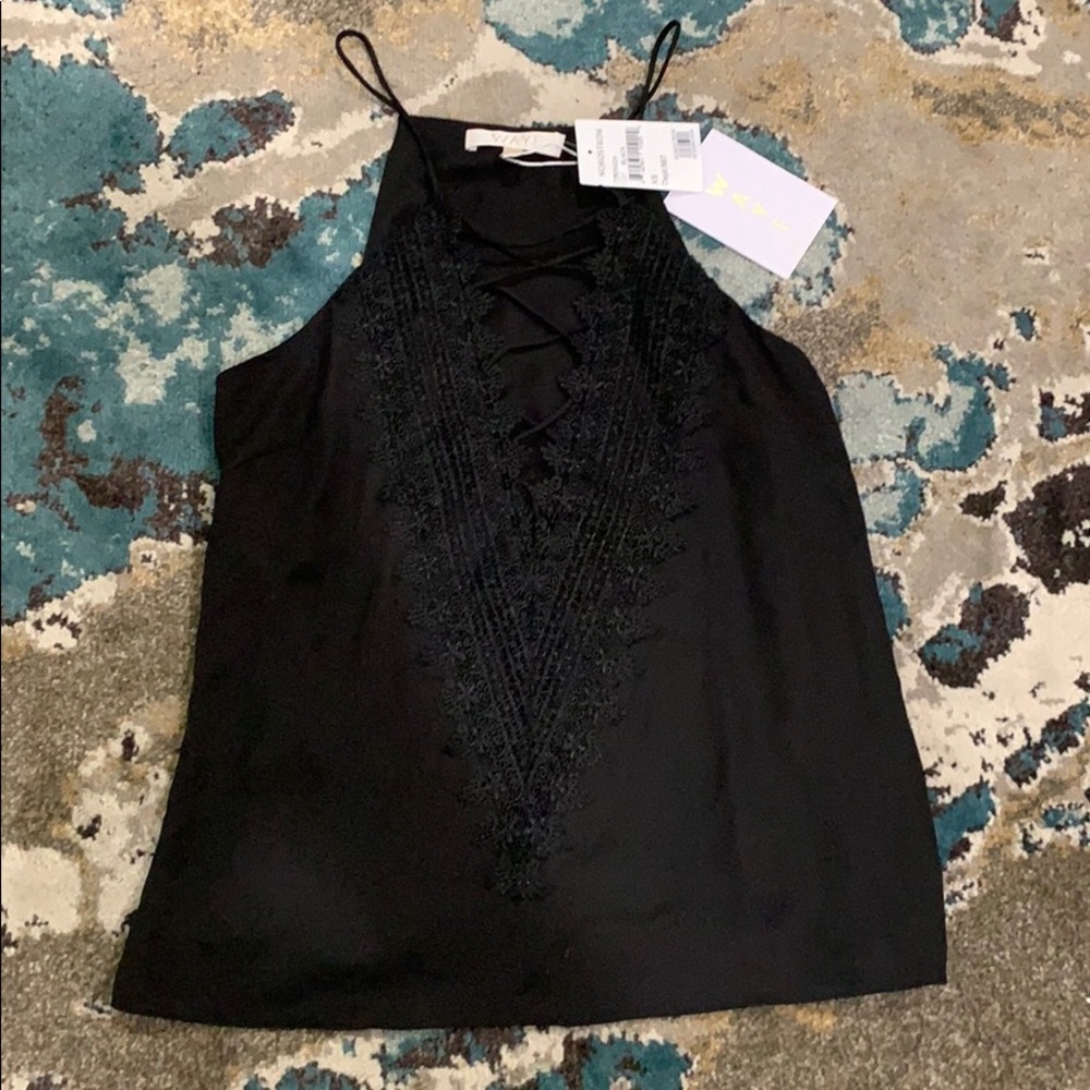 NWT Black Lace Wayf Cami